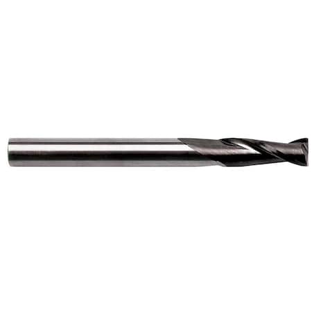 5/16 2-Flute 0.020 Radius Solid Carbide End Mill TiAlN Coated